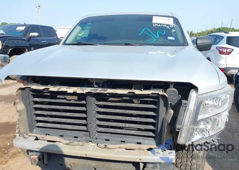 2017 Nissan Titan S из США, поврежденный, VIN 1N6AA1CJ8HN550103